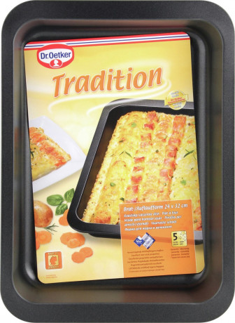 Dr. Oetker Dr. Oetker Auflaufform TRADITION schwarz Доктор Форма для запекания Oetker ТРАДИЦИЯ