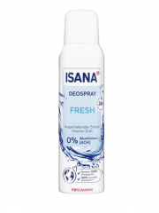 ISANA Deodorant spray Fresh Дезодорант Спрей Ощущение свежести долгая защита, 150 мл