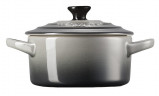 Le Creuset LE CREUSET Mini Cocotte 10cm Flint Graphit LE CREUSET Mini Cocotte 10см Кремень