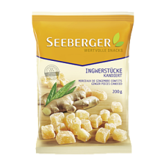 Seeberger Засахаренный имбирь 200g