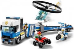 LEGO LEGO City 60244 Polizeihubschrauber-Transport LEGO City 60244 Полицейский вертолет