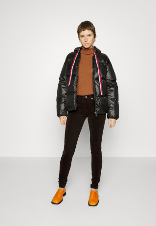 Tommy Hilfiger PADDED PUFFER JACKET Down jacket black УТЕПЛЕННАЯ ПУХОВАЯ КУРТКА Пуховик черный