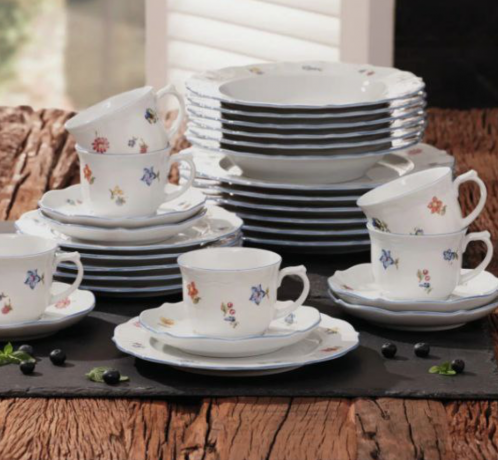 Seltmann Weiden Sonate Nostalgie Kombiservice 30-tlg. Комбинированный сервиз 30 шт.