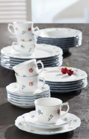 Seltmann Weiden Sonate Nostalgie Kombiservice 30-tlg. Комбинированный сервиз 30 шт.