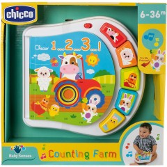 CHICCO Babybuch Zahlen Farmbuch Детская Книга Чисел Фермерская Книга