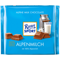 Ritter Sport Alpenmilch Альпийский молочный шоколад 250г