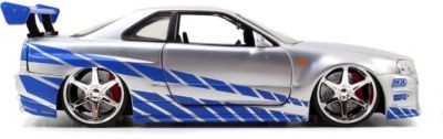 Jada Fast  Furious 2002 Nissan Skyline 1:24 Форсаж 2002 Nissan Skyline 1:24