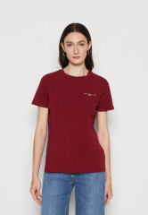 Tommy Hilfiger Basic T-shirt rouge Базовая футболка румяна