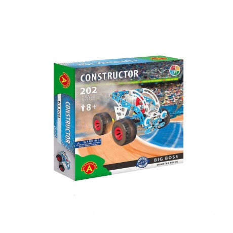 Alexander Toys Monster Truck Big Boss (202 Teile) Monster Truck Big Boss (202 штуки)