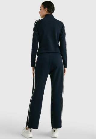 Tommy Hilfiger TAPE HIGH RISE JOGGERS Tracksuit bottoms desert sky ДЖОГГЕРЫ С ВЫСОКОЙ ПОСАДКОЙ TAPE Спортивные брюки небо пустыни
