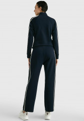 Tommy Hilfiger TAPE HIGH RISE JOGGERS Tracksuit bottoms desert sky ДЖОГГЕРЫ С ВЫСОКОЙ ПОСАДКОЙ TAPE Спортивные брюки небо пустыни
