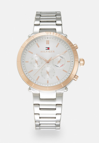 Tommy Hilfiger EMERY Watch silver-coloured/white ЭМЕРИ-Вахта серебристый/белый