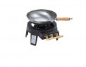 HOTWOK HOTWOK Gaskocher, Wokbrenner Hot Wok Pro 12 kW Gasbrenner Gusseisen + Wokpfanne 30 cm  Газовая плита HOTWOK, горелка вок Hot Wok Pro 12 кВт газовая горелка чугун + сковорода вок 30 см