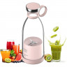 zggzerg zggzerg Smoothie-Maker Blender Smoothie Makers, 350ml Mini Jug Blenders Mit USB-Aufladung Rosa zggzerg Smoothie Maker Блендер Приспособления для приготовления смузи, мини-блендеры-кувшины емкостью 350 мл с зарядкой через USB