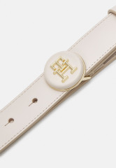Tommy Hilfiger ROUND CHIC Belt feather white КРУГЛЫЙ ШИК Ремень перо белое
