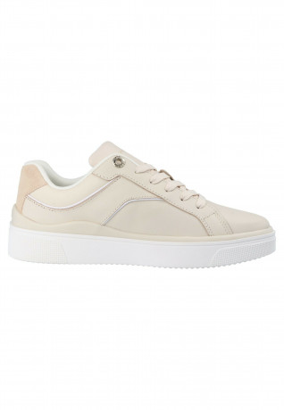 Tommy Hilfiger FEMININE COURT  Trainers beige FEMININE COURT Кроссовки бежевый