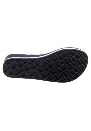 Tommy Hilfiger ZEHENTRENNER T-bar sandals dunkelblau THONG SLIPPERS Сандалии с Т-образной перемычкой темно-синий