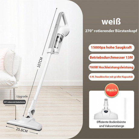 Kamp;B KB Akku-Bodenstaubsauger Hand-Nass- und Trockensauger mit hoher Saugleistung fur den Haushalt Беспроводной контейнерный пылесос KB Ручной пылесос для сухой и влажной уборки с высокой мощностью всасывания для дома