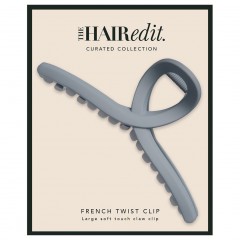 The Hair Edit Slate French Twist Claw Clip  Slate French Twist Claw Clip
