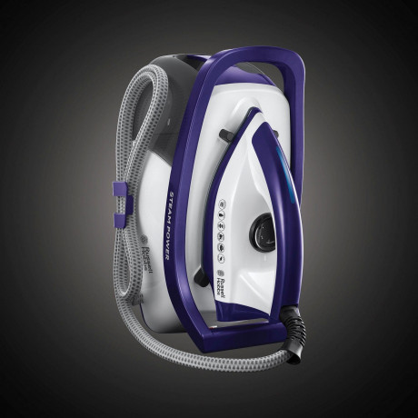 RUSSELL HOBBS RUSSELL HOBBS Dampfbugelstation Power Steam 24440-56, 1300 ml Wassertank, 2600 Watt Паровая гладильная станция RUSSELL HOBBS Power Steam 24440-56, резервуар для воды 1300 мл, 2600 Вт