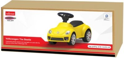 Jamara Rutscher VW Beetle gelb Слайдер VW Beetle желтый