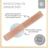 bieco Beissring Holz Natur Zahnungshilfe mit Silikon Kugeln Baby Greifling 7cm Beissringe Кольцо для прорезывания зубов