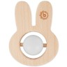 bieco Beissring Holz Natur Zahnungshilfe mit Silikon Kugeln Baby Greifling 7cm Beissringe Кольцо для прорезывания зубов