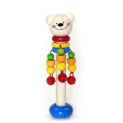 HESS Holzspielzeug Schellenstab Bar Деревянная игрушка-колокольчик
