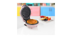 Bestron Bestron Mini-Waffelautomat AMW500P, Waffeleisen rosa, 550 Watt  rosa Мини-вафельница Bestron AMW500P, вафельница розовая, 550 Вт