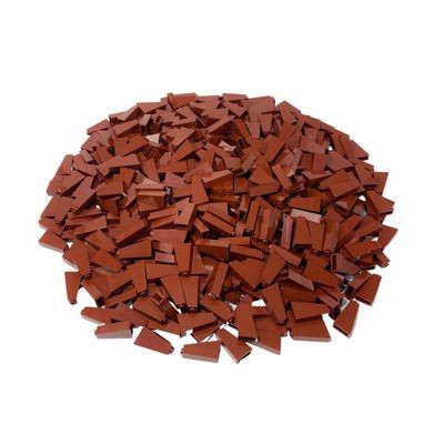 LEGO LEGO 2x1x3 Schragstein Rotbraun - 25 Stuck - Reddish brown 4460b LEGO 2x1x3 Schragstein Красновато-коричневый - 25 штук - Красновато-коричневый 4460b