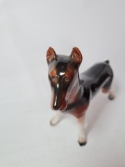 Статуэтка винтажная большая Goebel "Доберман", фарфор, 19 х 22 см, Германия, 1960-70гг.