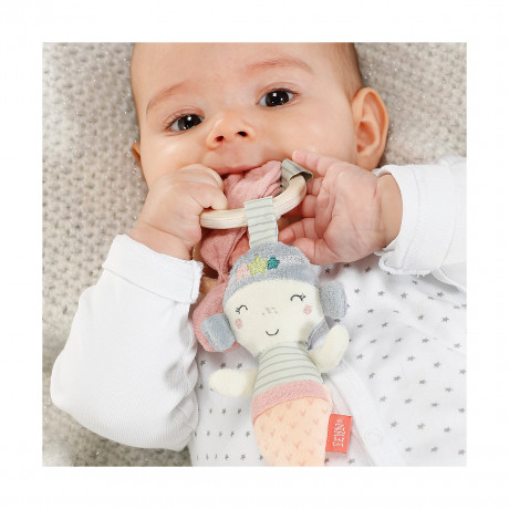 Fehn Holz-Greifling Meerjungfrau Деревянная цепляющая игрушка русалка