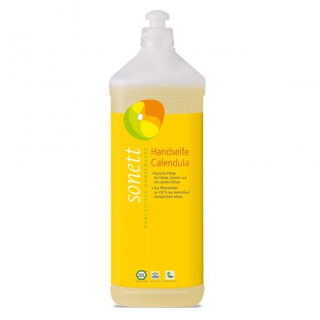 Sonett Handseife Calendula Nachfullflasche 1000ml  Мыло для рук флакон с календулой 1000 мл