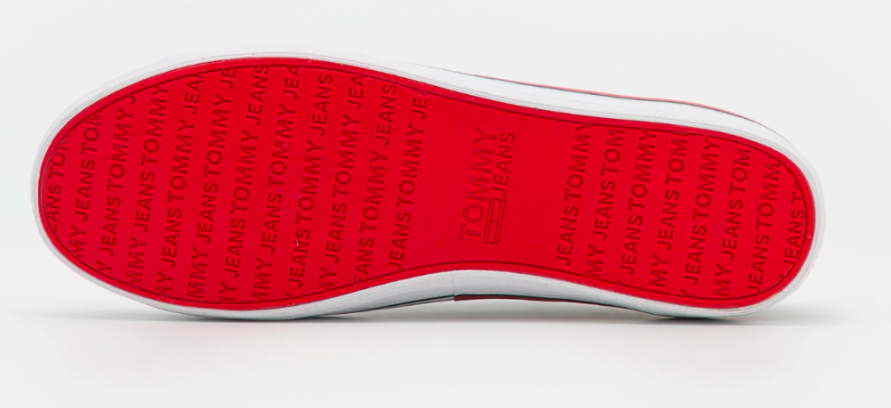 Tommy Jeans Essential Trainers Томми Джинс Женские Кеды текстильные, черные