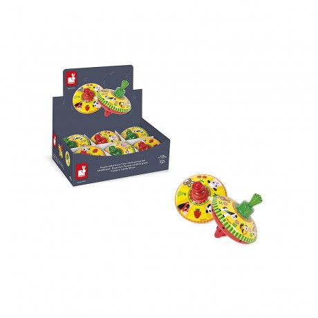 Janod Kreisel Klein Bauernhof\/ Display 3X2 Motive (6 Stck.) Карусельная небольшая ферма/витрина 3X2 мотивы (6 шт.)