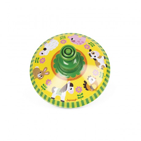 Janod Kreisel Klein Bauernhof\/ Display 3X2 Motive (6 Stck.) Карусельная небольшая ферма/витрина 3X2 мотивы (6 шт.)