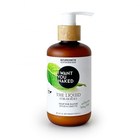 I WANT YOU NAKED For Heroes The Liquid Soap For Hands For Heroes Жидкое мыло для рук