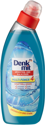 Denkmit  WC Reiniger Gel Urinstein- und Kalkloser, 0,75 l Денкмит, очищающий Гель для туалетов, против водного камня, 750 мл