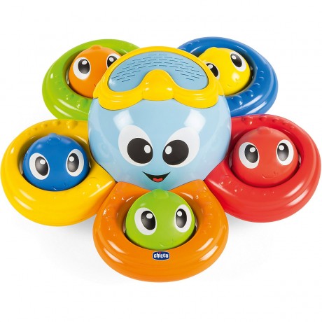 CHICCO Badespielzeug Billy der Oktopus Игрушка для ванной Осьминог Билли