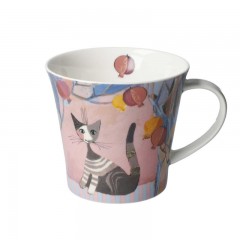 Goebel Goebel Rosina Wachtmeister - Wohnaccessoires Coffee Mug / Tea Mug Melograni in festa h: 9,5 cm / 0,35 L Goebel Rosina Wachtmeister - Аксессуары для дома Кофейная кружка / Чайная кружка Melograni in festa высота: 9,5 см / 0,35 л