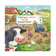 Carlsen Verlag Hor mal (Soundbuch): Wimmelbuch: Auf dem Bauernhof Hor mal (звуковая книга): Книга поиска предметов: На ферме
