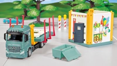 SIKU SIKU Super 3562 Fertighaus-Transporter 1:50 Сборный транспортер SIKU Super 3562 1:50