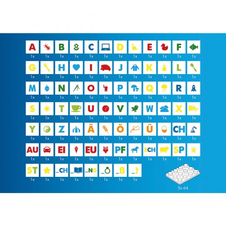 Hubelino Buchstaben lernen учить буквы