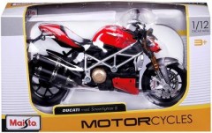 Maisto Modellmotorrad Ducati mod. Streetfighter S (schwarz-rot Модель мотоцикла Ducati мод. Streetfighter S (черно-красный
