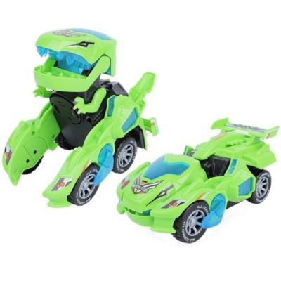 frler Dinosaurierauto Spielzeug Transform Cars Auto Dino Spielzeugautos fur Kinder Автомобиль-динозавр Игрушечные машинки-трансформеры Машинки-динозавры для детей