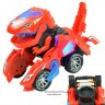 frler Dinosaurierauto Spielzeug Transform Cars Auto Dino Spielzeugautos fur Kinder Автомобиль-динозавр Игрушечные машинки-трансформеры Машинки-динозавры для детей