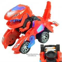 frler Dinosaurierauto Spielzeug Transform Cars Auto Dino Spielzeugautos fur Kinder Автомобиль-динозавр Игрушечные машинки-трансформеры Машинки-динозавры для детей