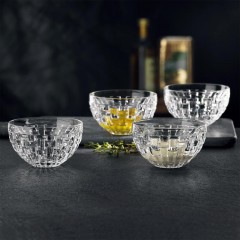 Nachtmann Nachtmann Bossa Nova Dipschale rund Glas Set 4-tlg. h: 5,7 cm / d: 9,8 cm Nachtmann Bossa Nova круглые стеклянные чаши для окунания, набор из 4 предм. В: 5,7 см / Г: 9,8 см