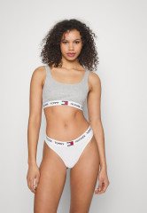 Tommy Hilfiger BRALETTE Bustier light grey heather БРАЛЕТТ Бюстье светло-серый вереск