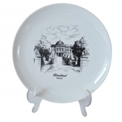 Тарелка декоративная винтажная AK Kaiser г. Брухзаль, 19.5 см, Германия, 1950-60гг.